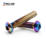 Anodizirani ISO 7380 titanijumski vijak